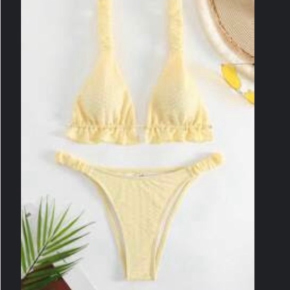 SHEIN Other - NWT SHEIN Yellow Bikini Set